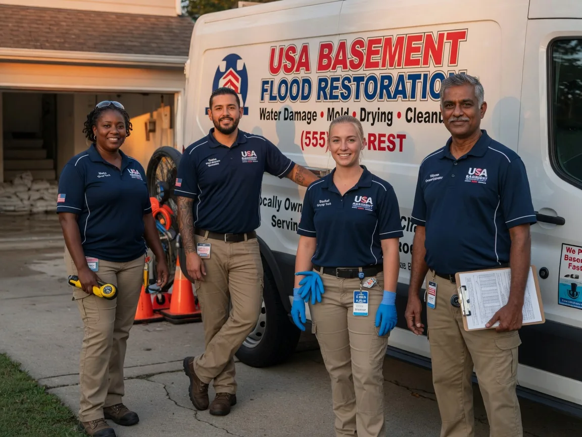 Basement Flood Cleanup company in Ville Platte, LA
