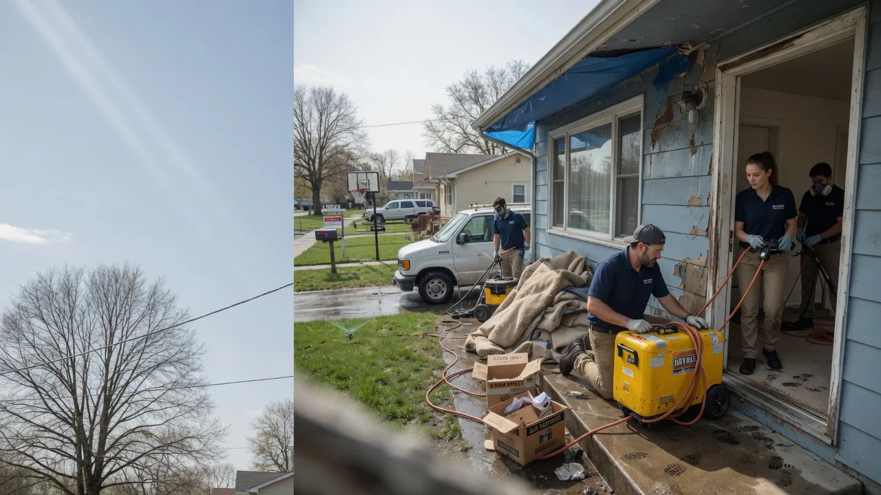 Basement Flood Cleanup in Ville Platte, LA near me
